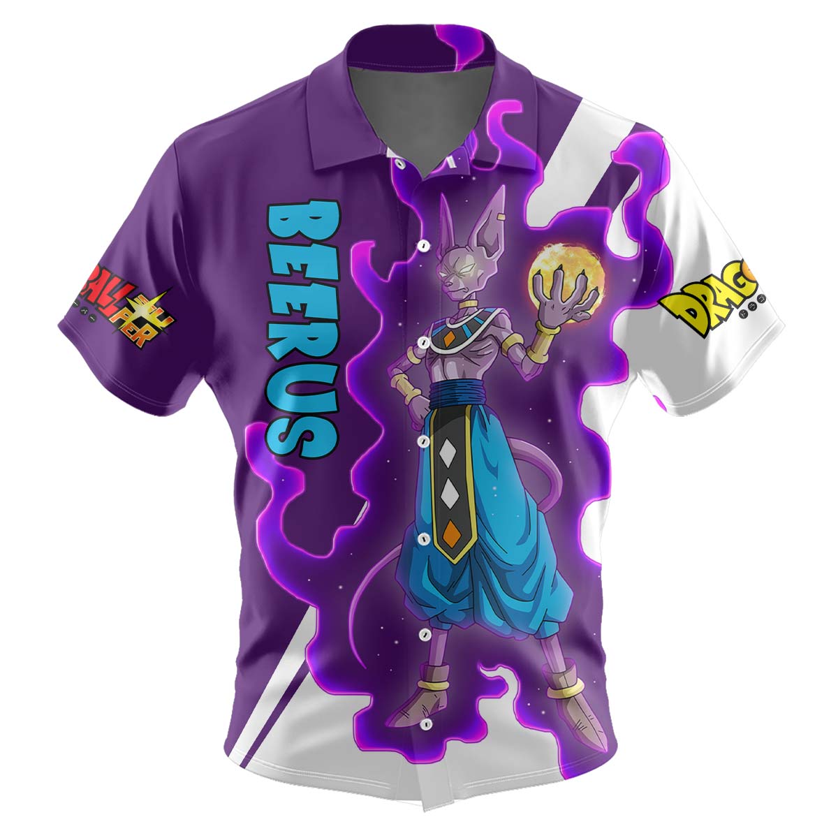 Beerus Dragon Ball Z Hawaiian Shirt