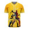 Deadpool and Wolverine Marvels Baseball Jersey