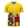 Deadpool and Wolverine Marvels Baseball Jersey