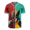 Deadpool and Wolverine Marvels Baseball Jersey