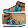 Goku Super Saiyan Blue Dragon Ball Mid 1 Basketball Shoes