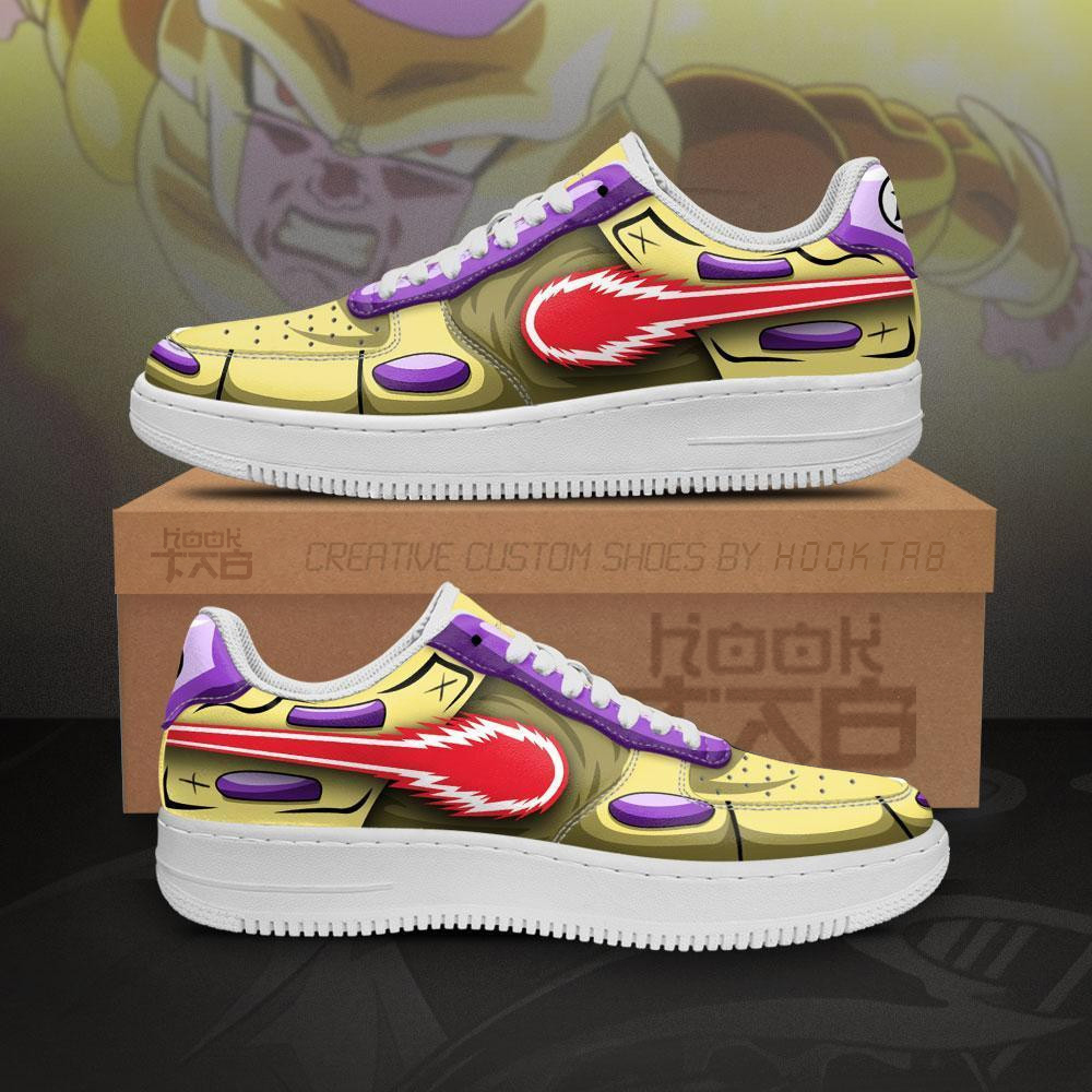 Gold Frieza Dragon Ball Z Air Anime Sneakers Anime Power '-