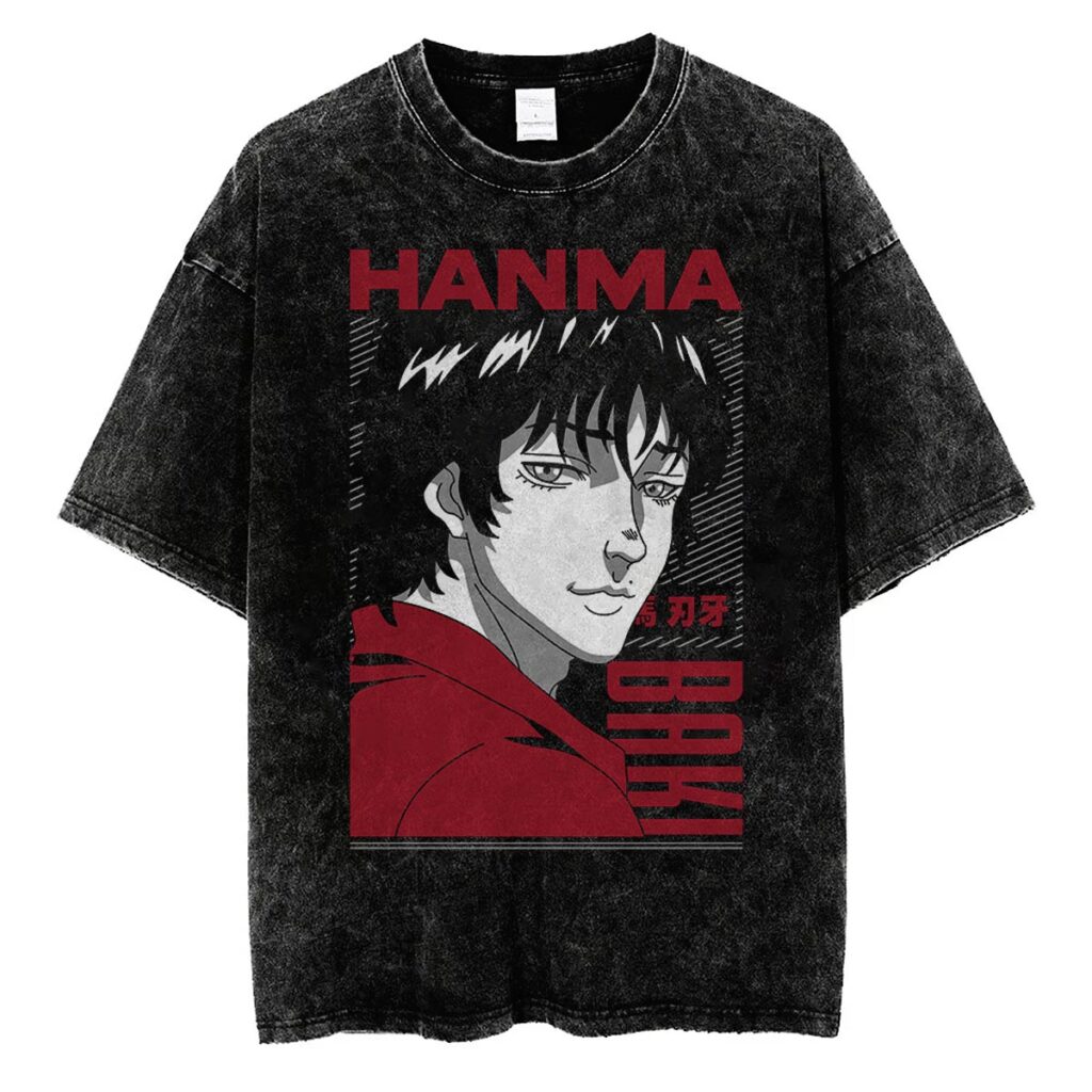 Hanma Baki Baki T-shirt - Hooktab.com