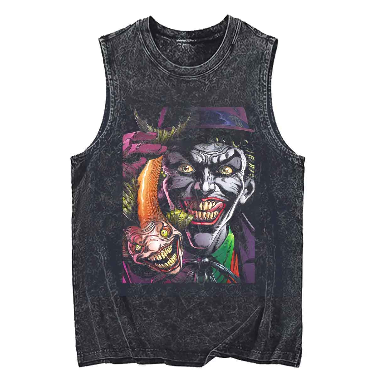 JOKER Creepy Batman Tank Top V8