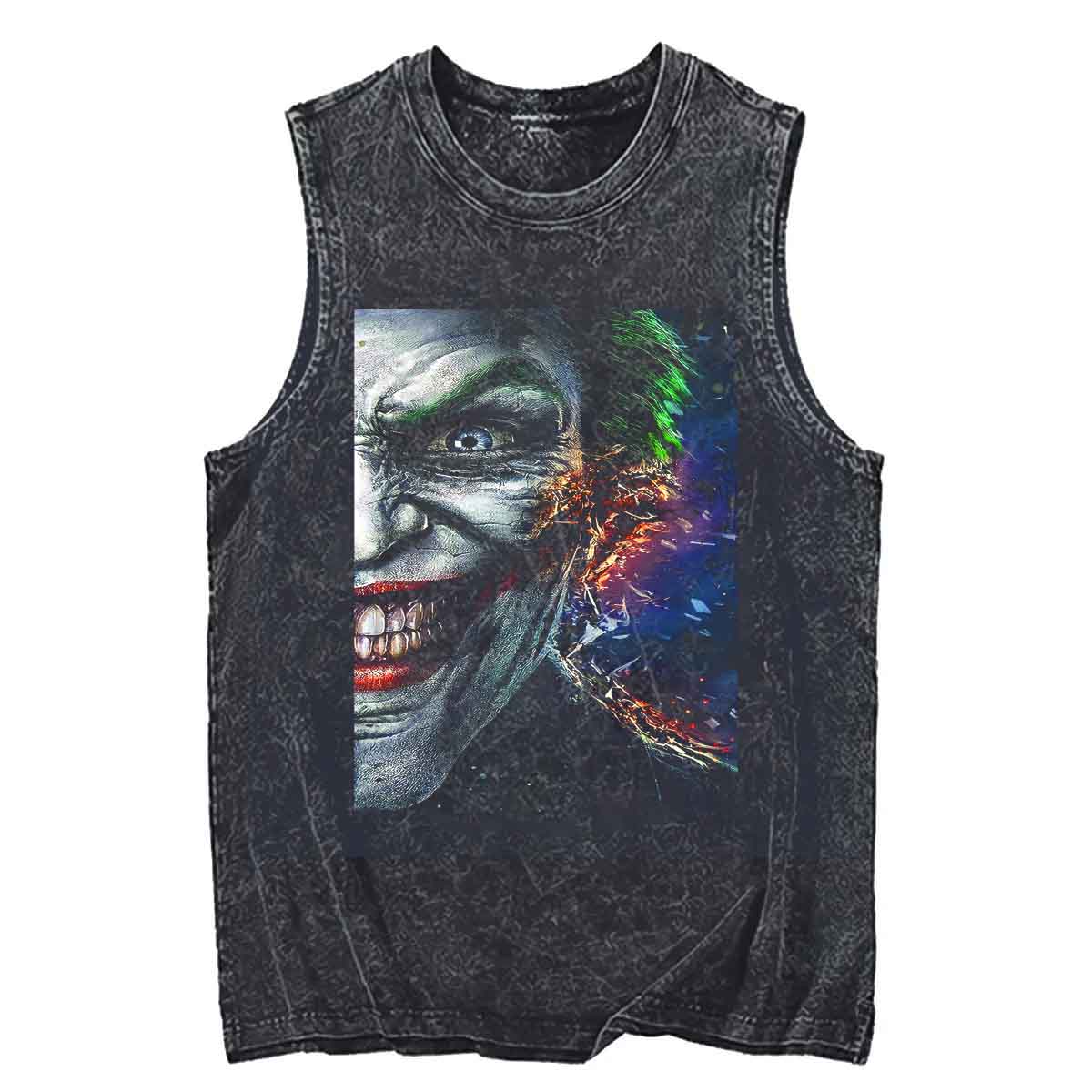 JOKER MITAD Batman Tank Top V5