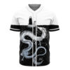 Chihiro No Face and Haku Dragon Spirited Away Baseball Jersey