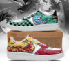 Kamado Tanjro and Rengoku Demon Slayer Air Anime Sneakers