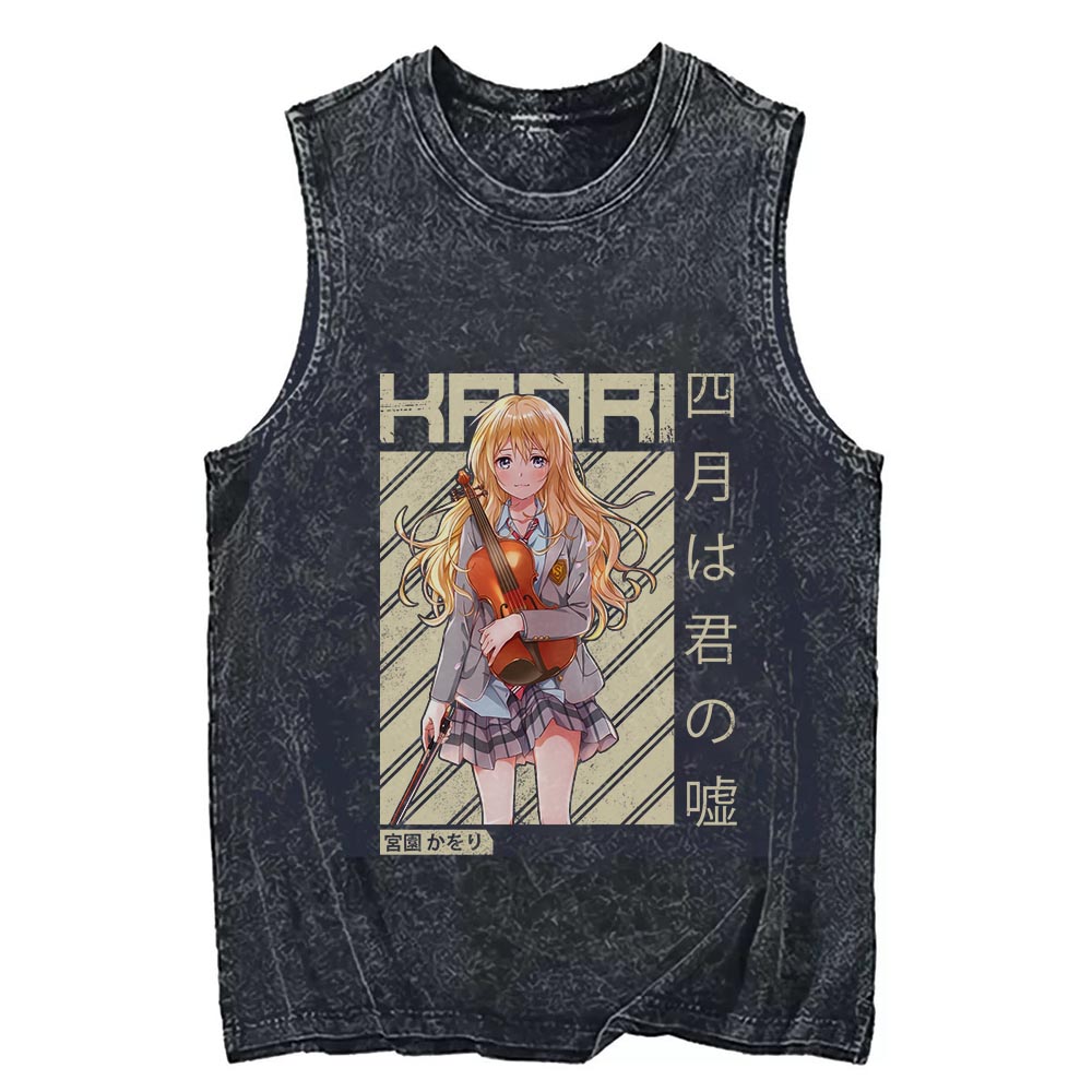 Kaori Miyazono Your Lie in April Tank Top-V2