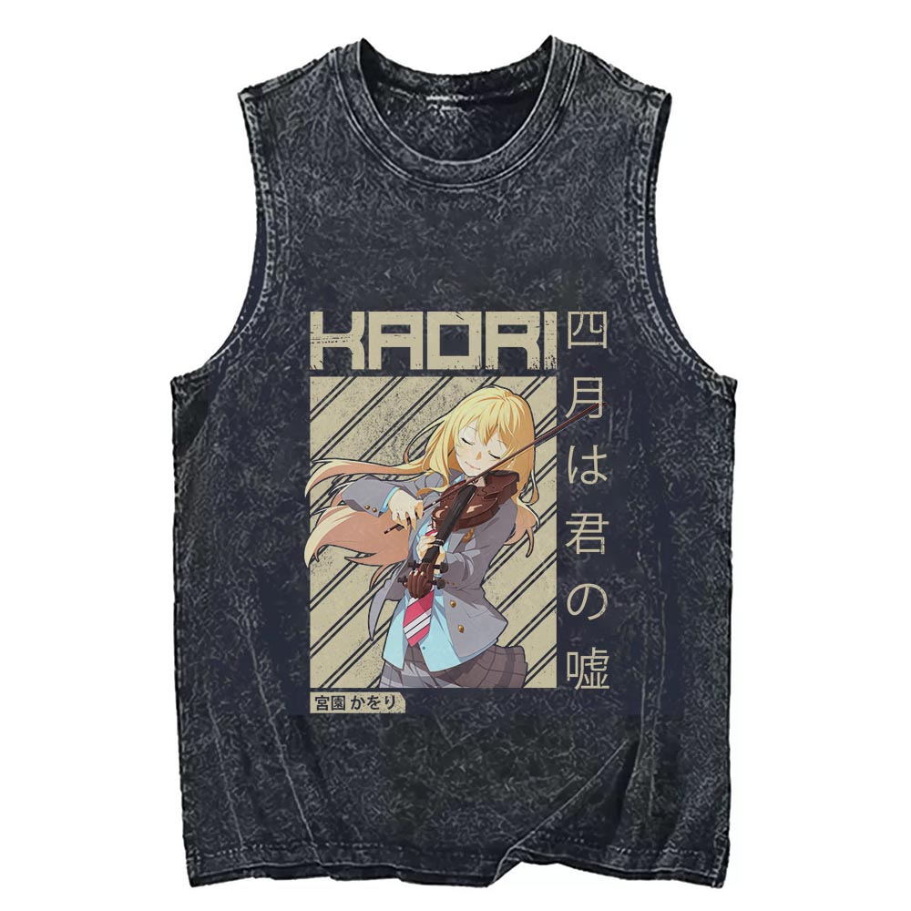 Kaori Miyazono Your Lie in April Tank Top-V3