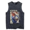 Kenshin Himura Rurouni Kenshin Tank Top V1