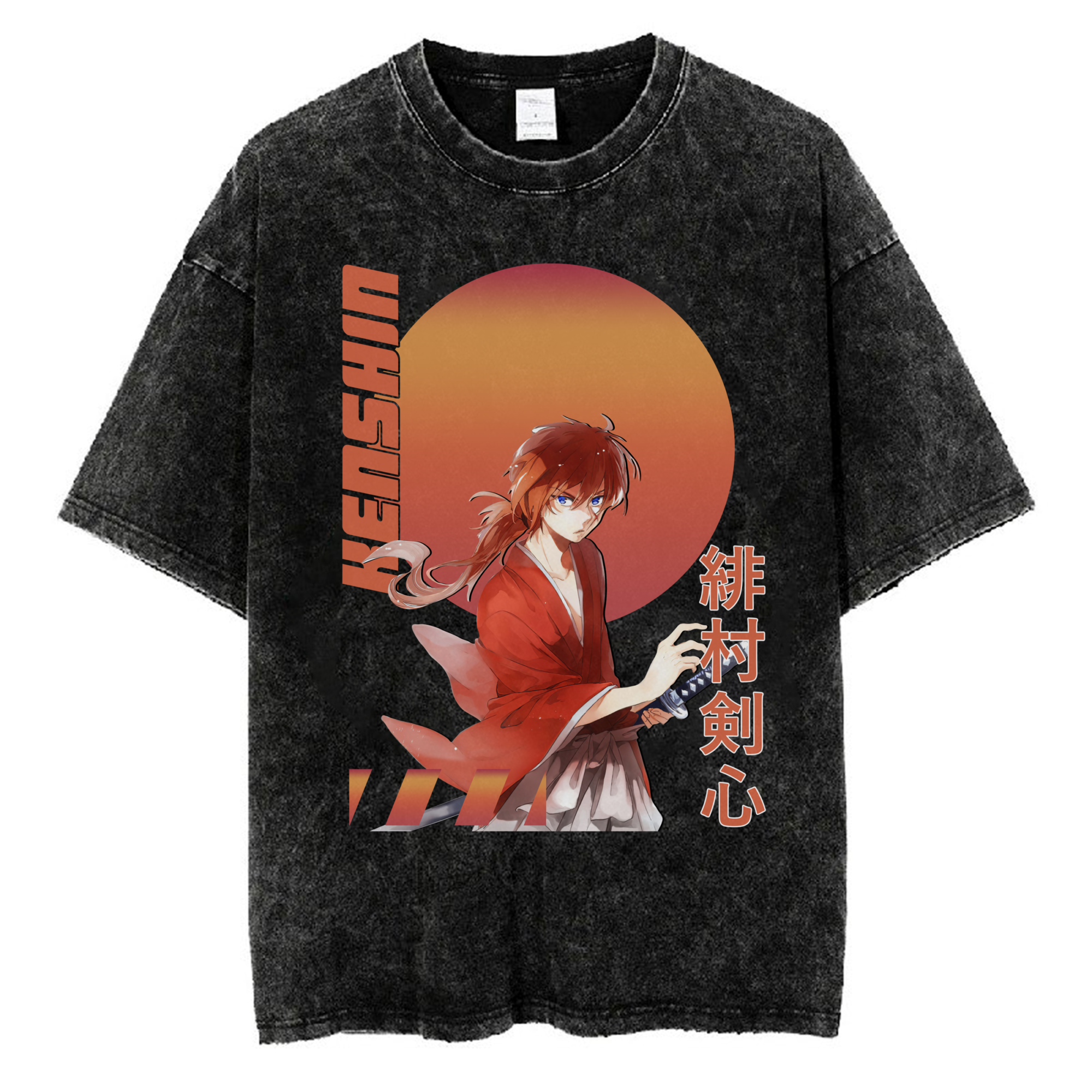 Kenshin Himura Rurouni Kenshin T-shirt V22