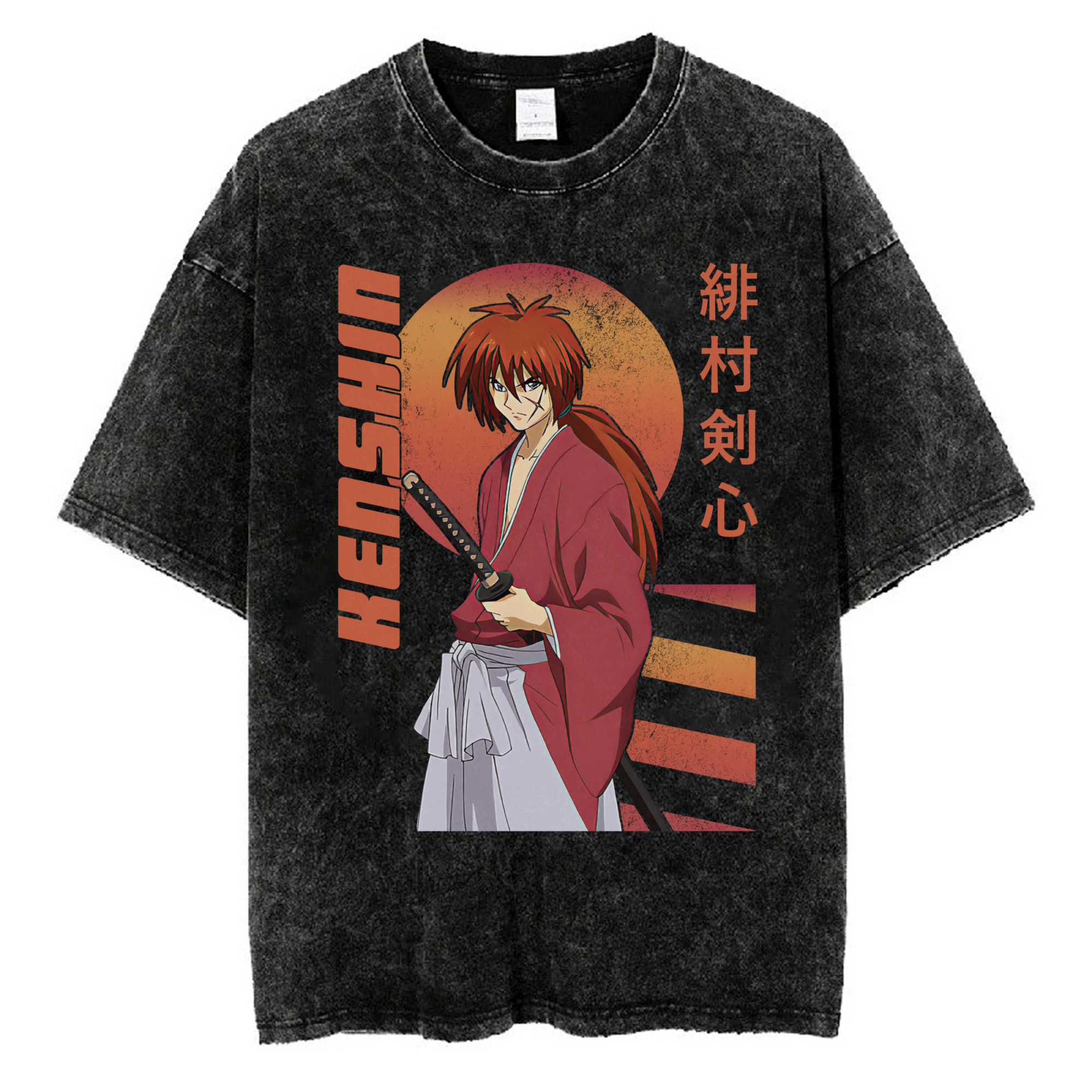 Kenshin Himura Rurouni Kenshin T-shirt V23