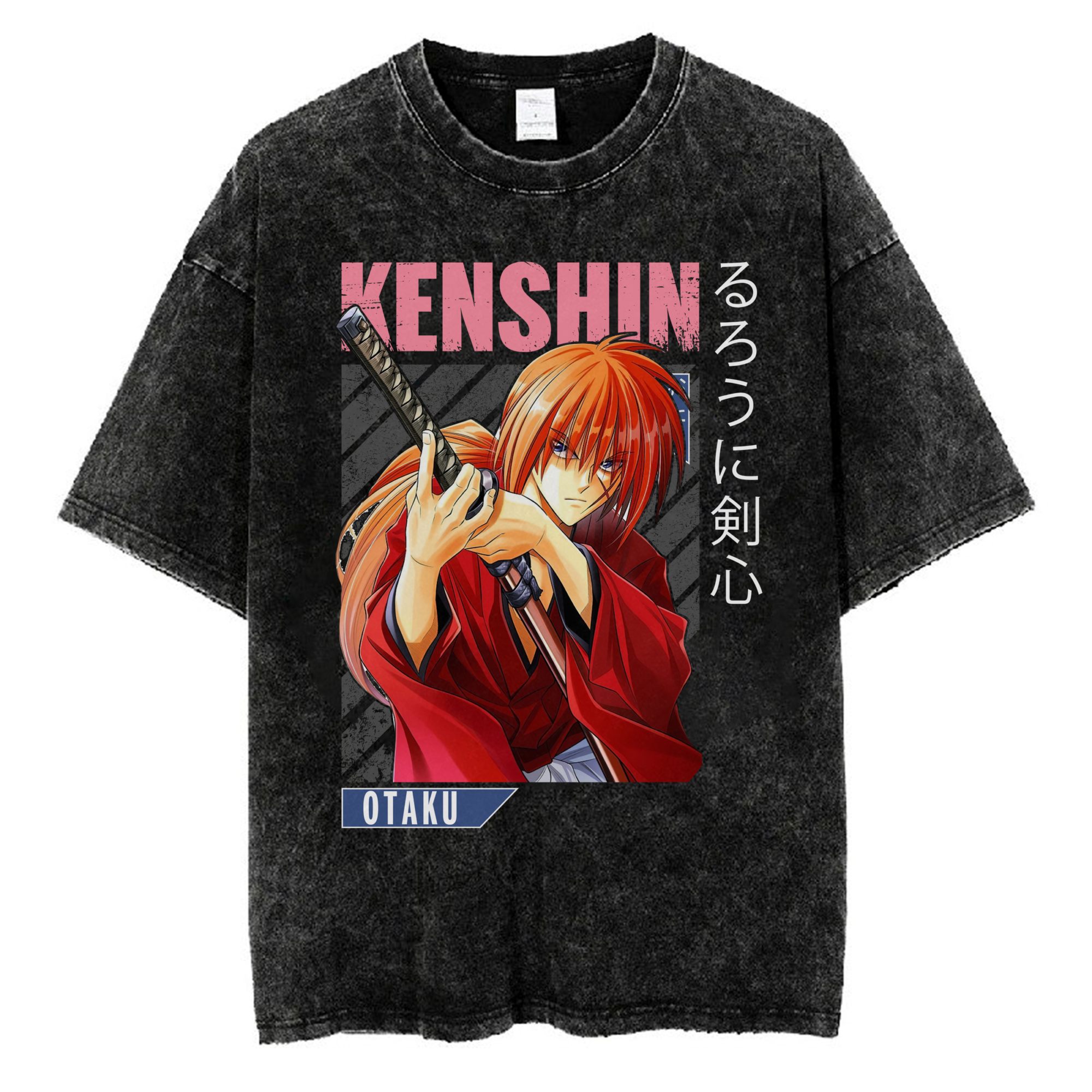 Kenshin Himura Rurouni Kenshin T-shirt V7