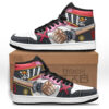 Luffy Sneakers One Piece Red Custom Anime Shoes