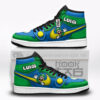 Luigi J1-Sneakers Custom Shoes Super Mario