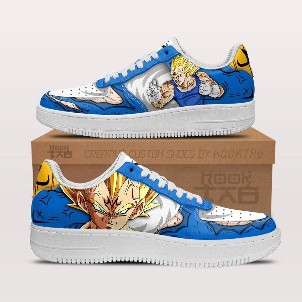 Majin Vegeta Dragon Ball Z Air Force Low Top Anime Sneakers Anime MN2105