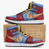 Monkey D. Luffy Fist One Piece Mid 1 Basketball Shoes