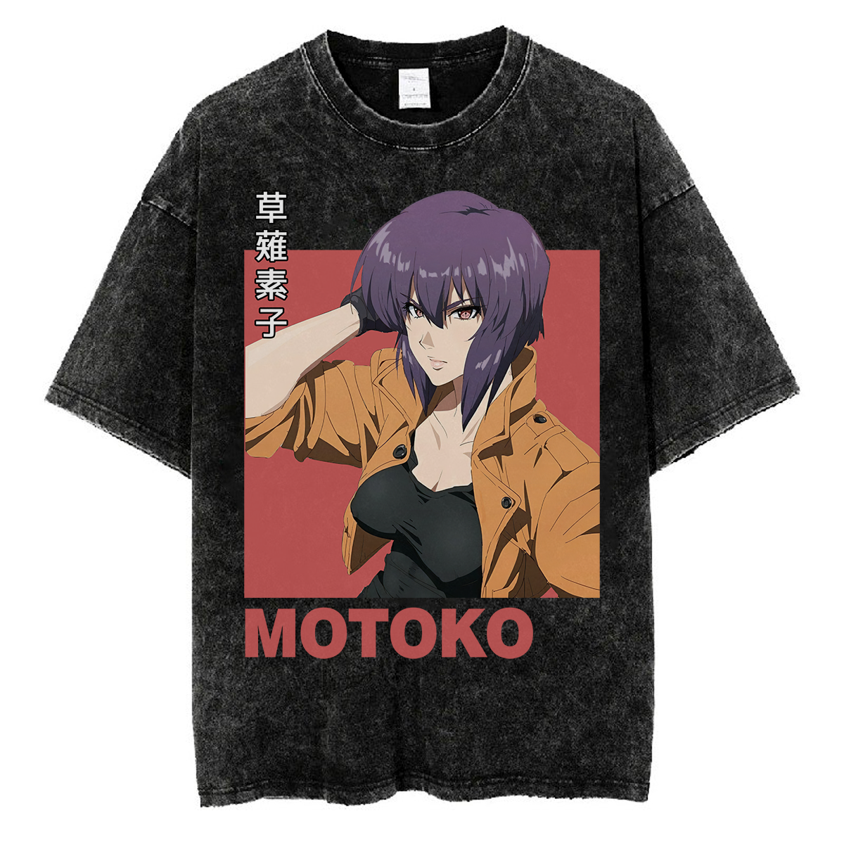 Motoko Kusanagi Ghost in the Shell T-shirt V10