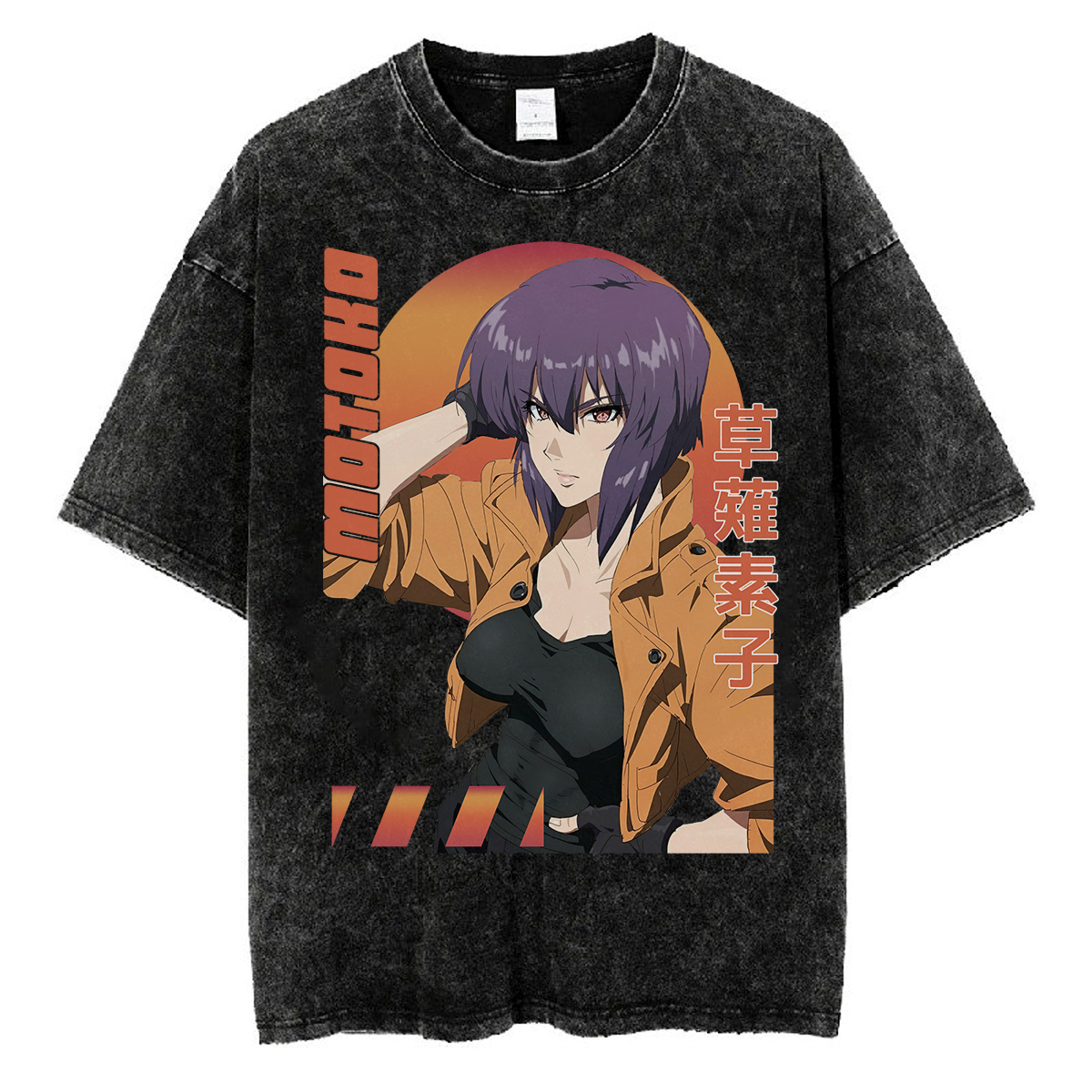 Motoko Kusanagi Ghost in the Shell T-shirt V8