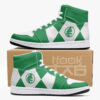 Power Rangers Green Mid 1 Basketball Shoes