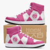 Power Rangers Pink Mid 1 Basketball Shoes