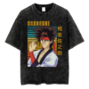 Sanosuke Sagara Rurouni Kenshin T-shirt V8