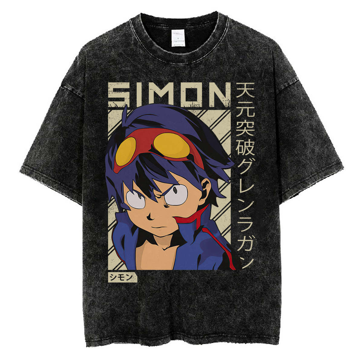 Simon Tengen Toppa Gurren Lagann T-shirt V2