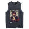 Simon Tengen Toppa Gurren Lagann Tank Top V4