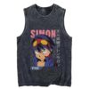 Simon Tengen Toppa Gurren Lagann Tank Top V5