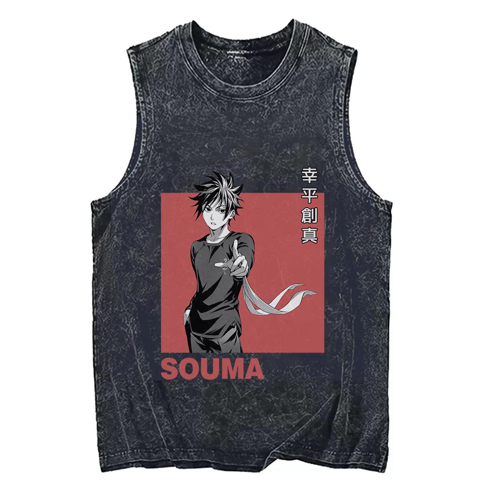 Souma Yukihira Food Wars Tank Top V1