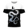 Chihiro No Face and Haku Dragon Spirited Away T-shirt