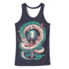 Chihiro Haku and No Face Spirited Away 3D Tank Top