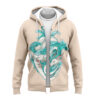 Haku Dragon Spirited Away Zip Hoodie