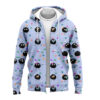 Susuwatari Spirited Away Zip Hoodie