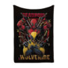 Deadpool and Wolverine Marvels Blanket