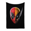 Deadpool and Wolverine Marvels Blanket