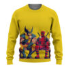 Deadpool and Wolverine Marvels Ugly Christmas Sweater