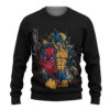 Deadpool and Wolverine Marvels Ugly Christmas Sweater