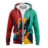 Deadpool and Wolverine Marvels Zip Hoodie