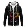 Deadpool and Wolverine Marvels Zip Hoodie