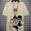 One Piece Men's Funny Anime Casual Crew Neck T-Shirt