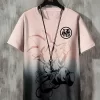 Dragon Ball Z Men's Fashion Anime Print Short Sleeve T-Shirt