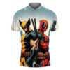 Deadpool and Wolverine Marvels Polo Shirt