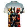 Deadpool and Wolverine Marvels T-shirt