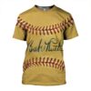 Babe Ruth Signed Baseball - T-shirt