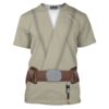 Luke Skywalker Star Wars T-shirt, Costume T-shirt