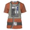 Luke Skywalker Flight Suit Star Wars T-shirt, Costume T-shirt