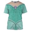 The Little Mermaid Evening Ariel Green Costume, Costume T-shirt