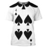 Black Spade Alice In Wonderland T-shirt, Costume T-shirt