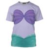 The Little Mermaid Ariel Mermaid Costume, Costume T-shirt